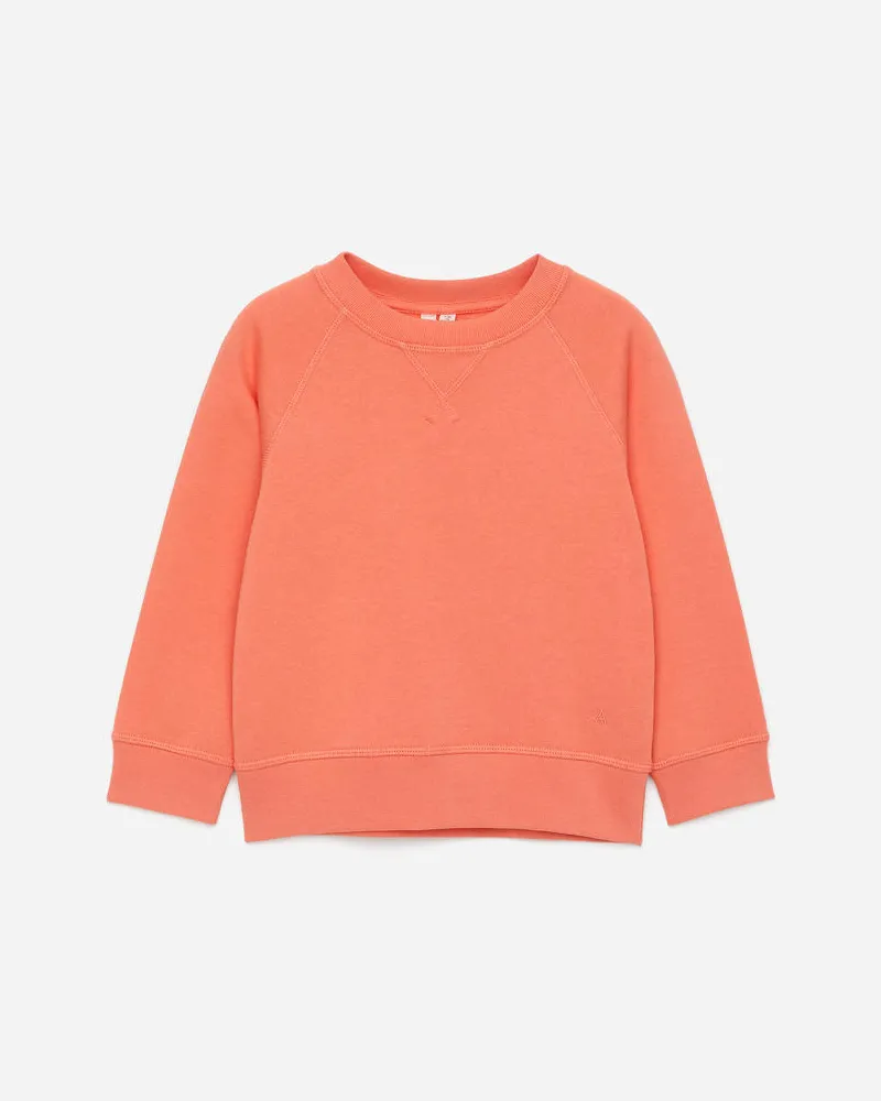 Arket Sweatshirt Aus Baumwolle - Orange Papaya