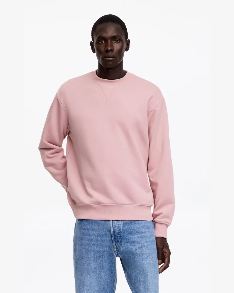 Arket Schweres Sweatshirt -Rosa Rosa