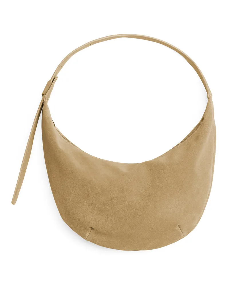 Arket Geschwungene Tasche - Beige Beige