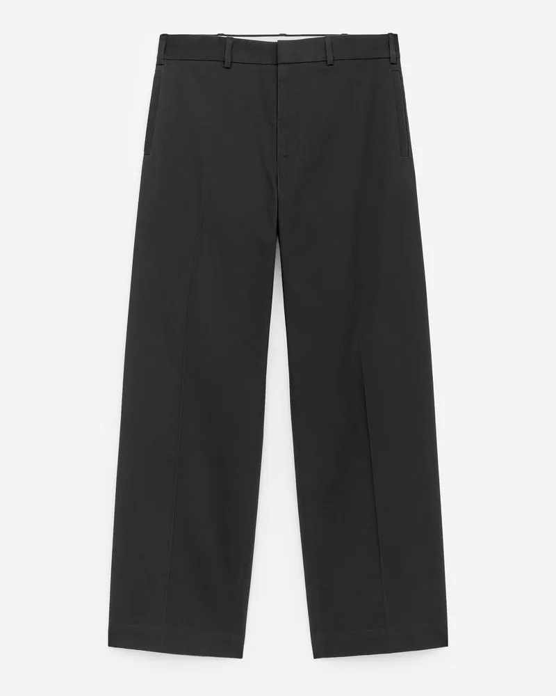 Arket Lockere Hose Aus Baumwolltwill -Grau Grau