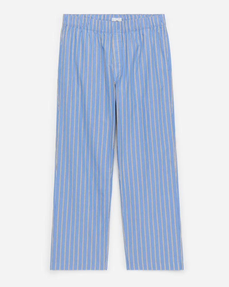 Arket Pyjamahose Aus Popeline -Blau Blau