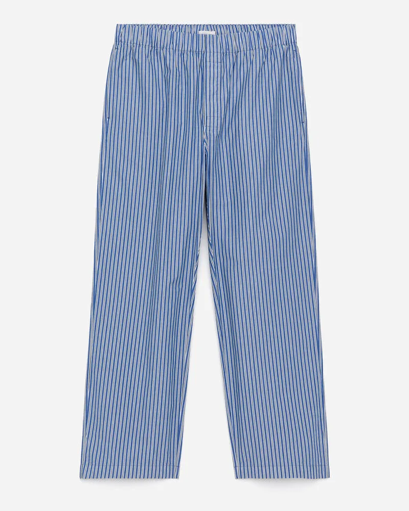 Arket Pyjamahose Aus Popeline -Blau Blau