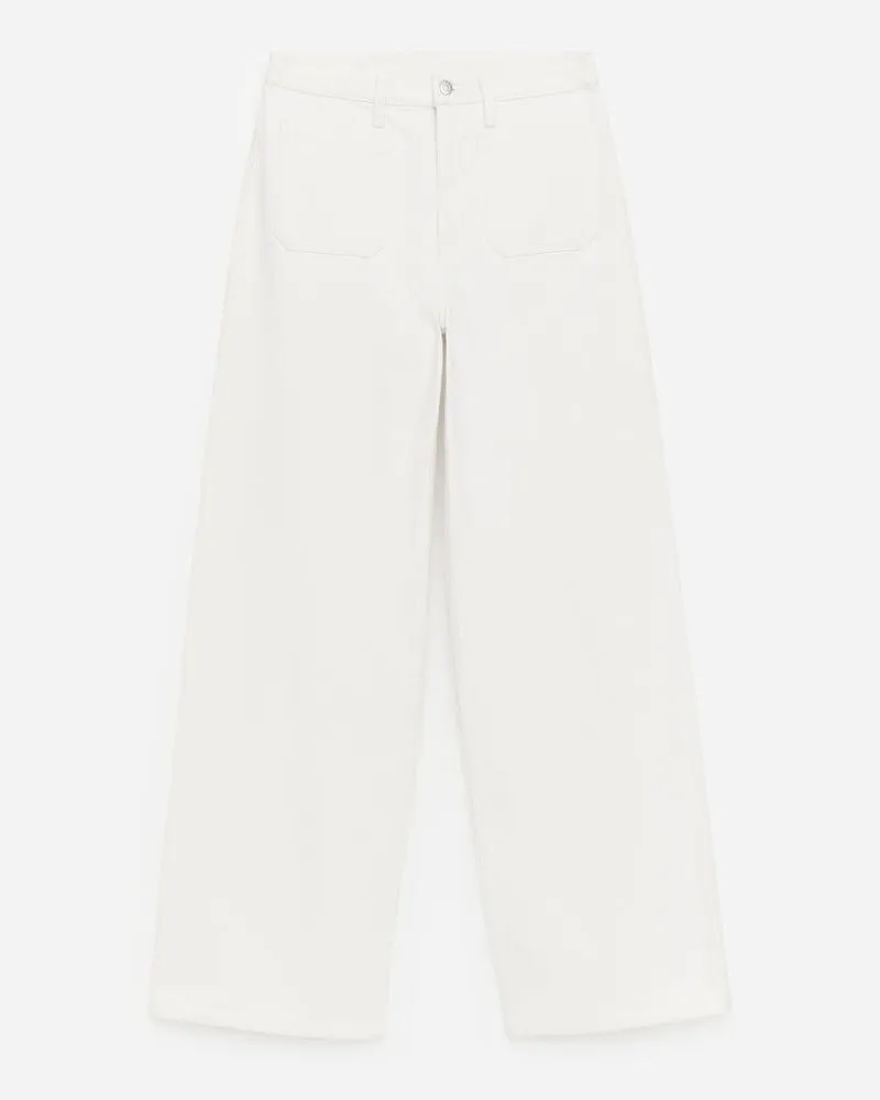 Arket LUPINE Flared Jeans -Weiß Weiß