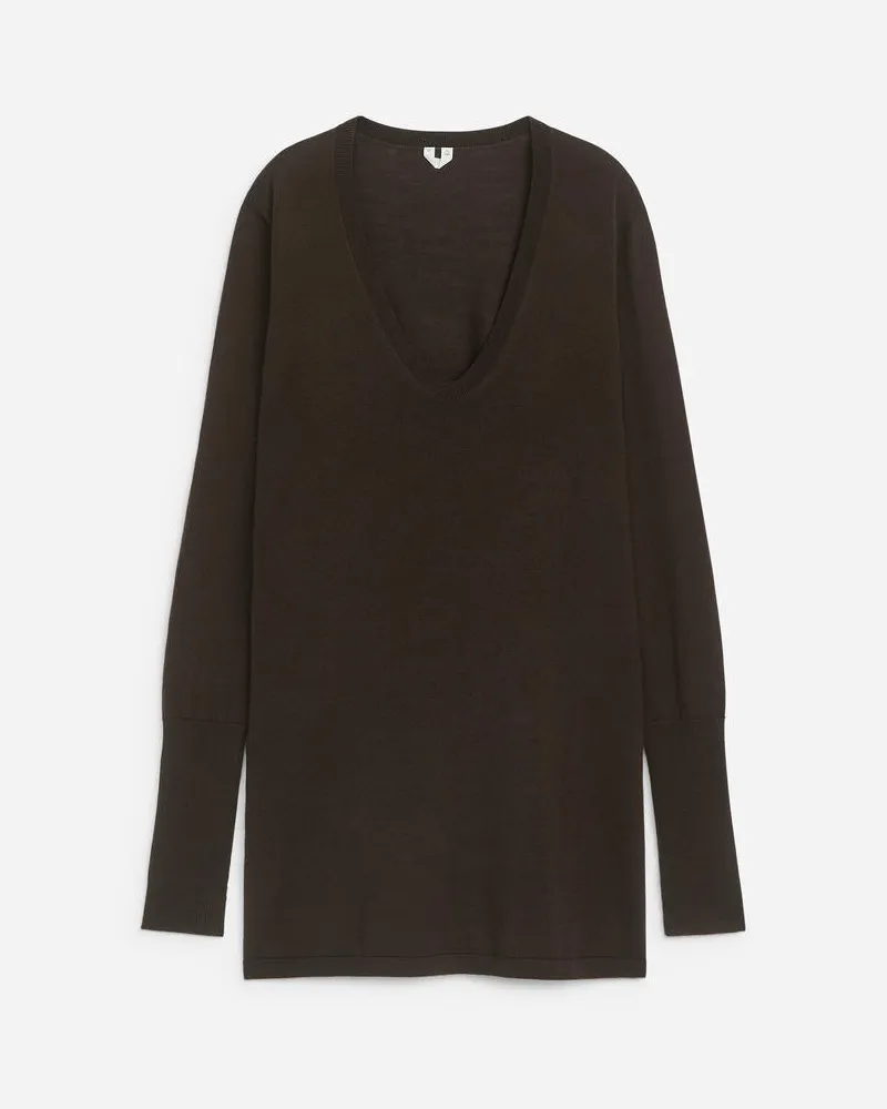 Arket Pullover Aus Nativa-Wolle -Braun Braun