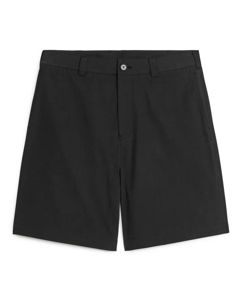 Arket Chinoshorts -Schwarz Schwarz