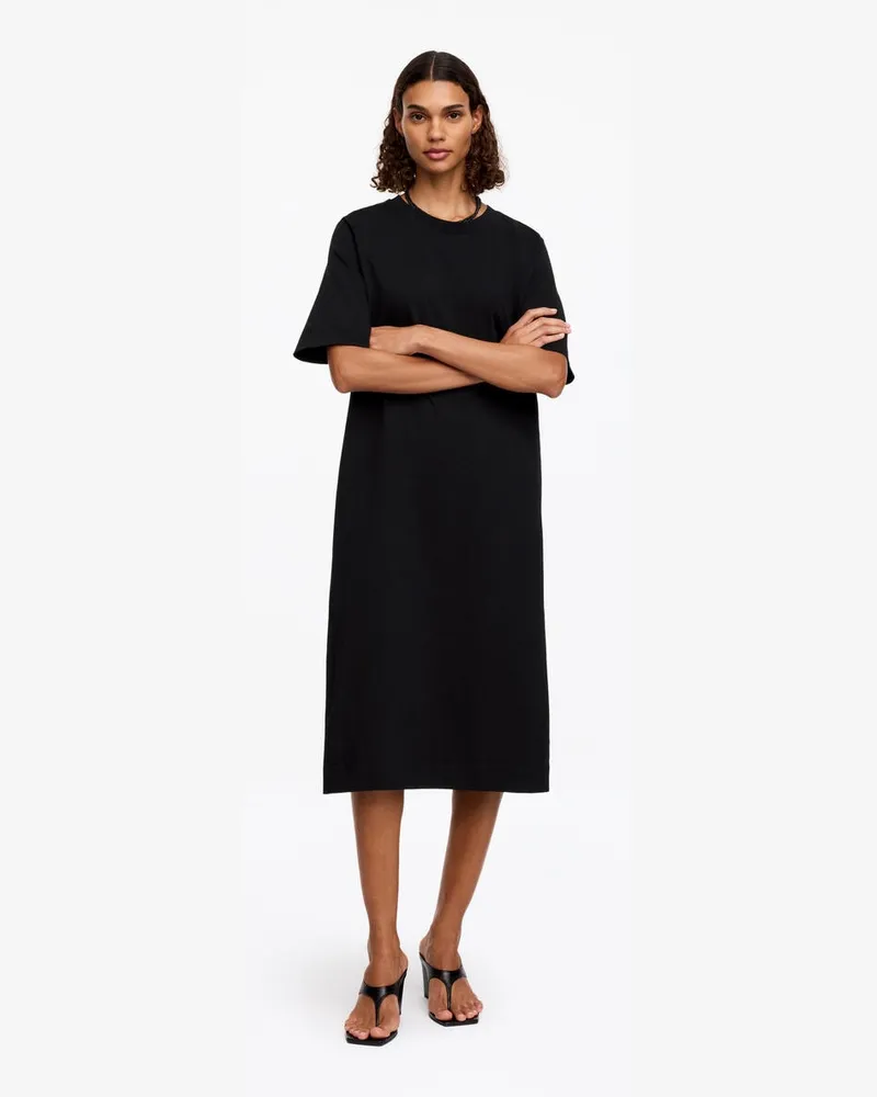 Arket T-Shirt-Kleid -Schwarz Schwarz