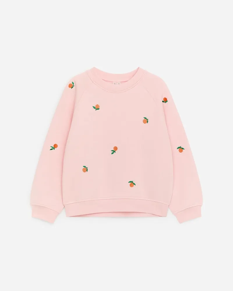 Arket Sweatshirt Mit Stickerei -Rosa Rosa