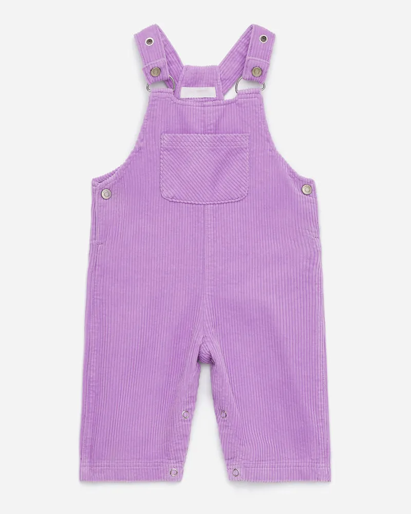 Arket Latzhose Aus Cord -Lila Lila