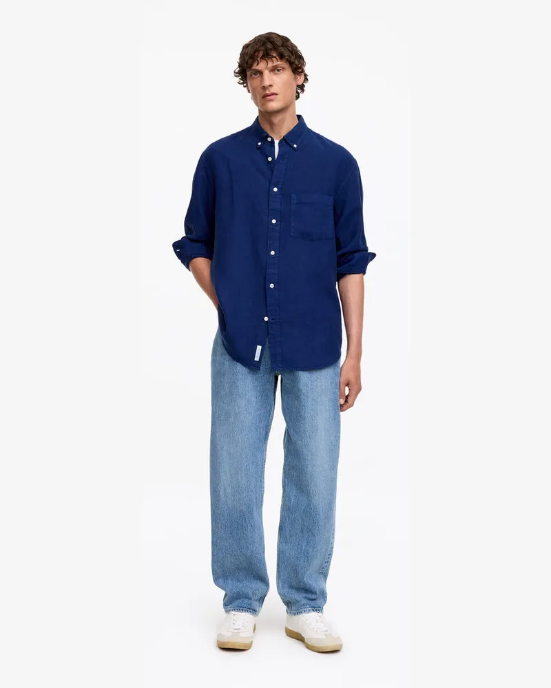 Arket CREEK Barrel Jeans -Blau Blau