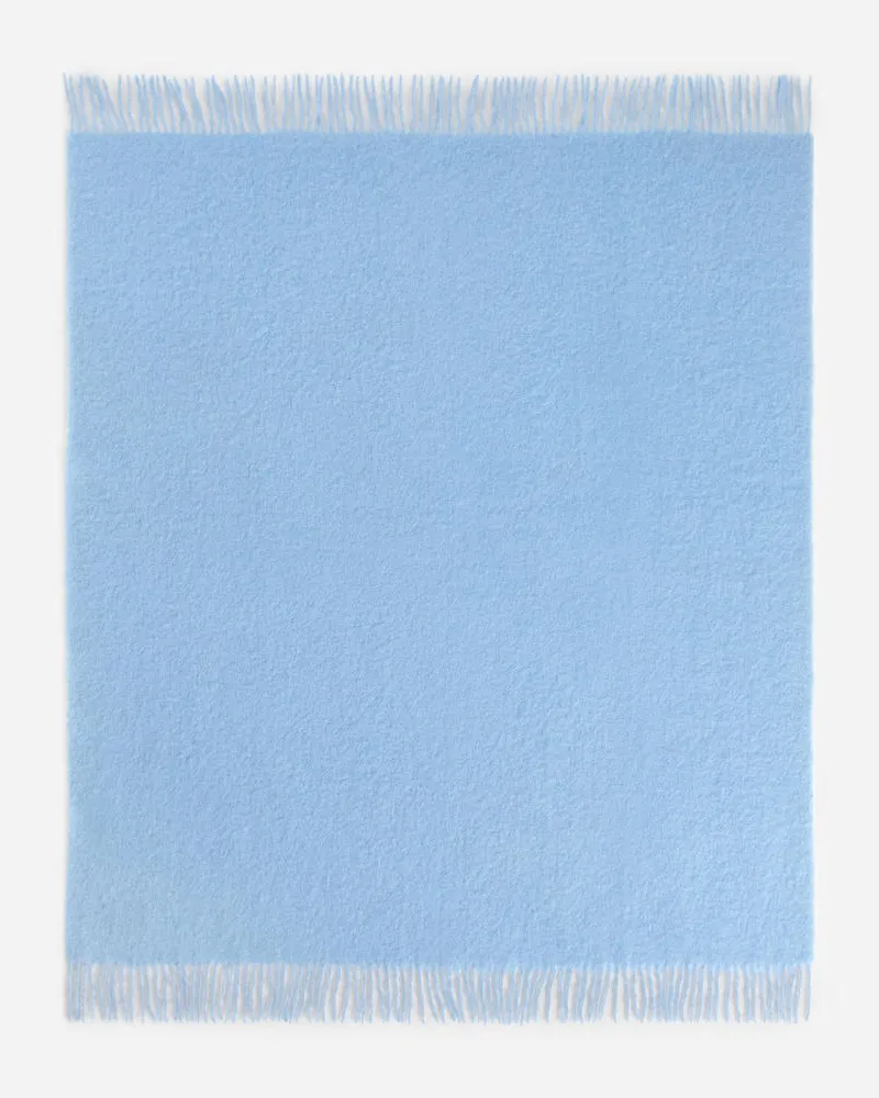 Arket Stackelbergs Mohairdecke -Blau Blau