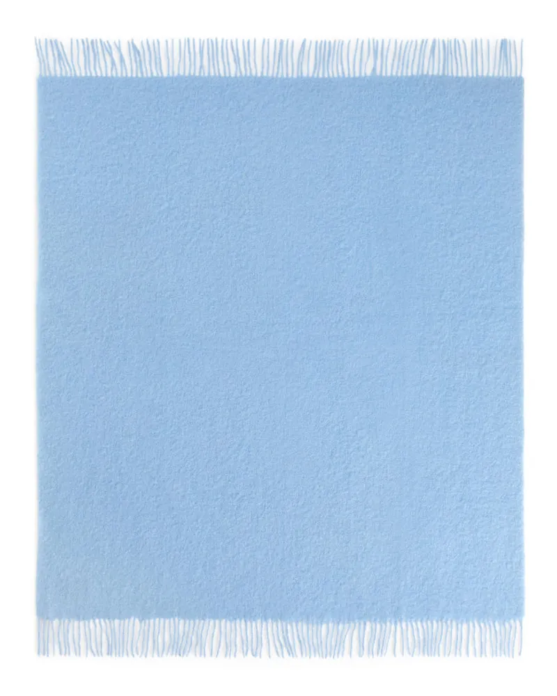Arket Stackelbergs Mohairdecke - Blau Blau