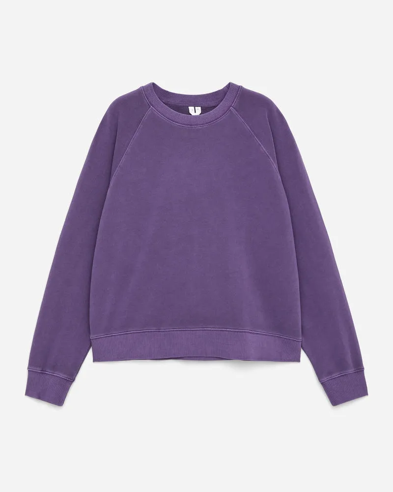 Arket Frottee-Sweatshirt -Lila Lila
