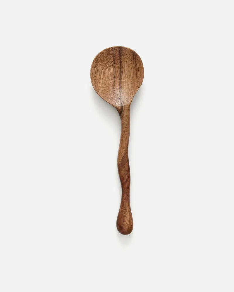 Arket Servierlöffel Aus Holz - Braun Braun