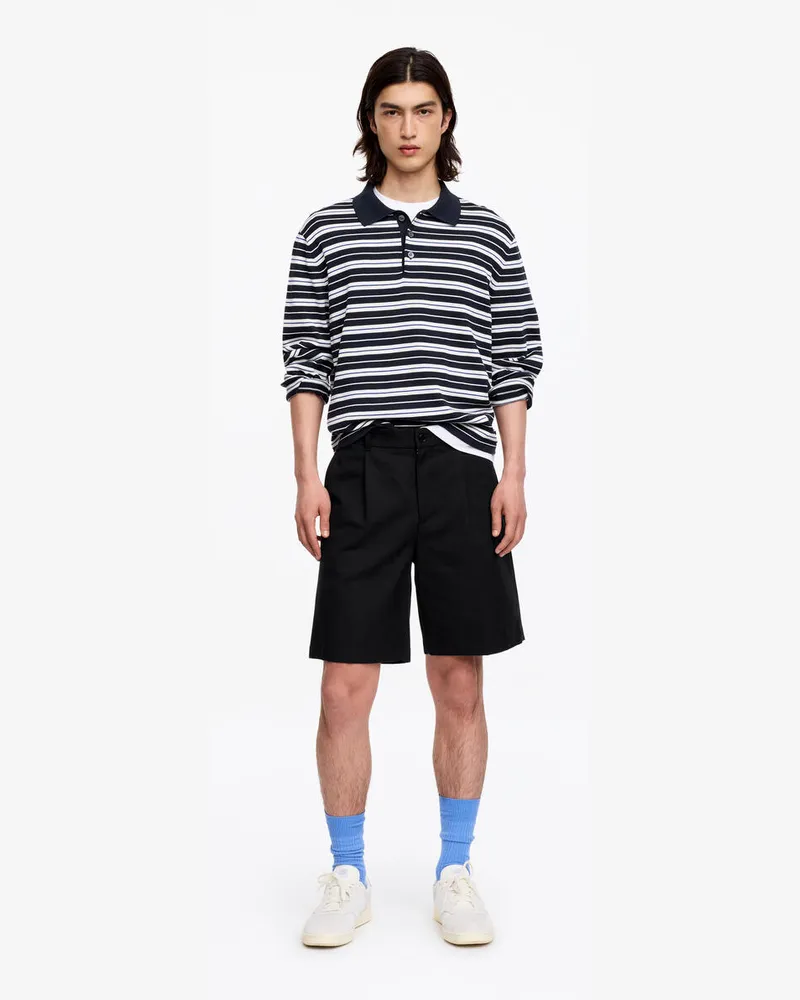 Arket Elegante Shorts -Schwarz Schwarz