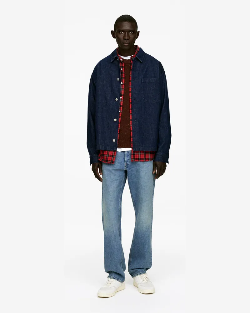 Arket CLIFF Regular Straight Jeans -Blau Blau