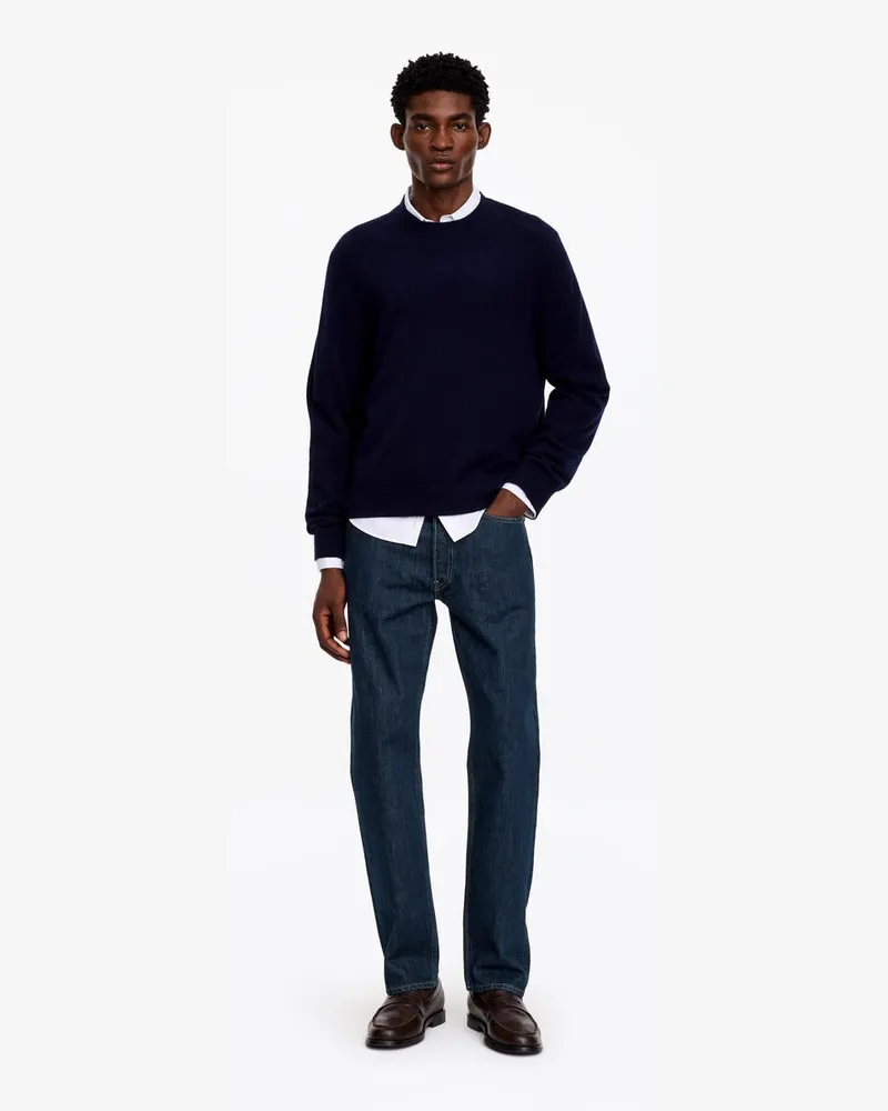 Arket CLIFF Straight Jeans -Blau Blau