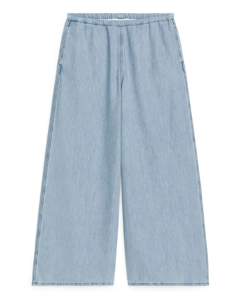 Arket Weite Jeanshose -Blau Blau