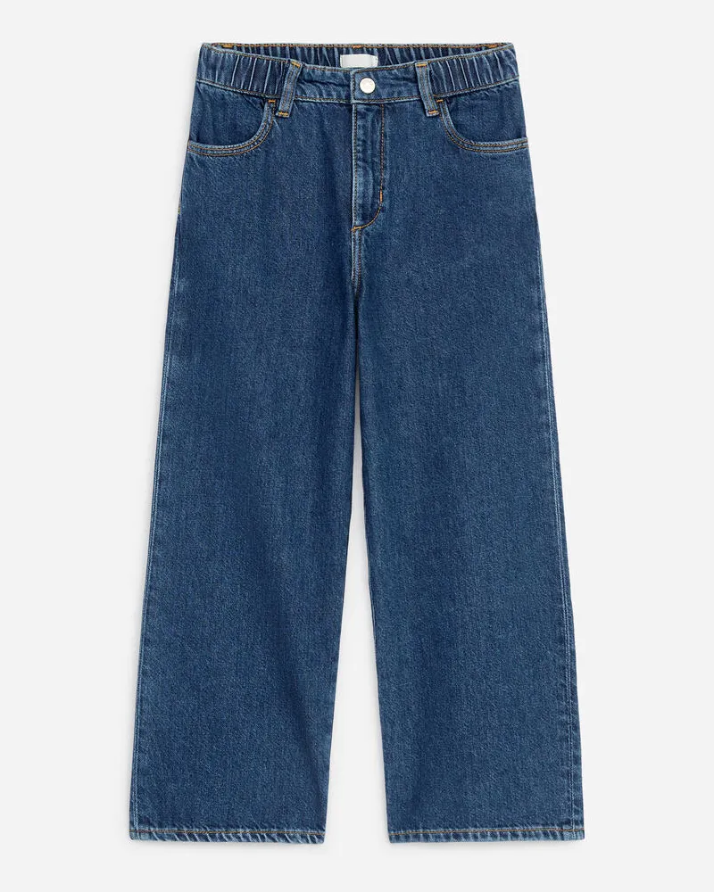 Arket Weite Jeanshose -Blau Blau