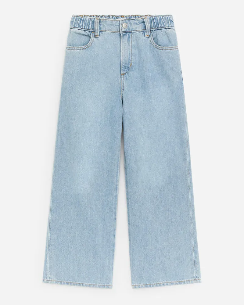 Arket Weite Jeanshose -Blau Blau