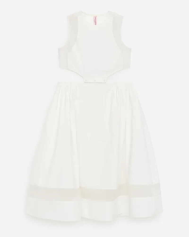 Arket ARKET Und Laila Gohar Latzkleid -Weiß Weiß