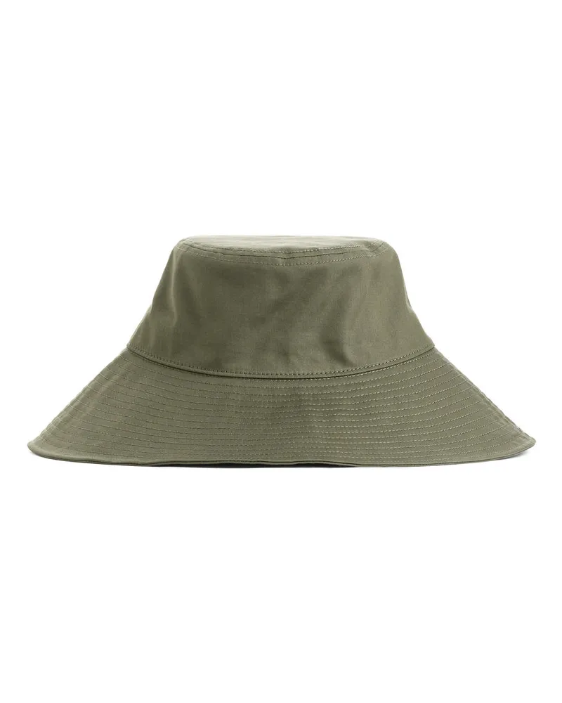 Arket Fischerhut - Grün Khaki