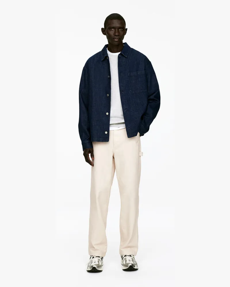 Arket Weite Workwear-Hose -Beige Beige