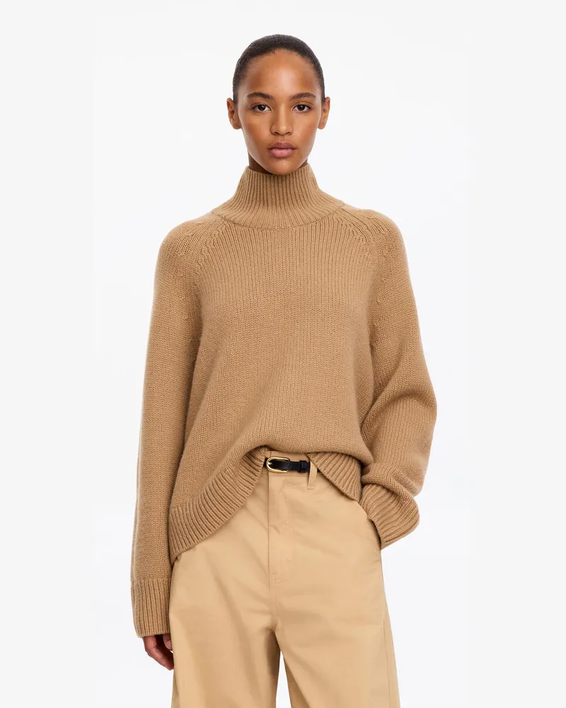 Arket Dicker Pullover Aus Reinem Kaschmir -Beige Beige