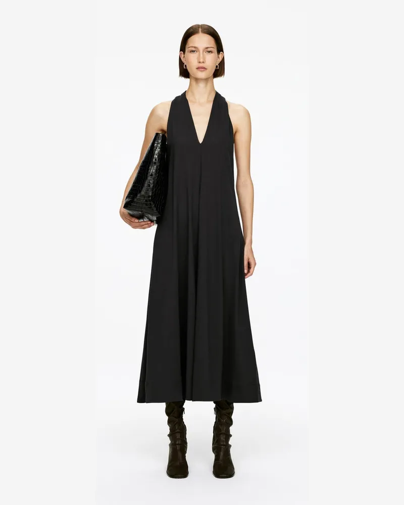 Arket Neckholder-Kleid -Braun Braun