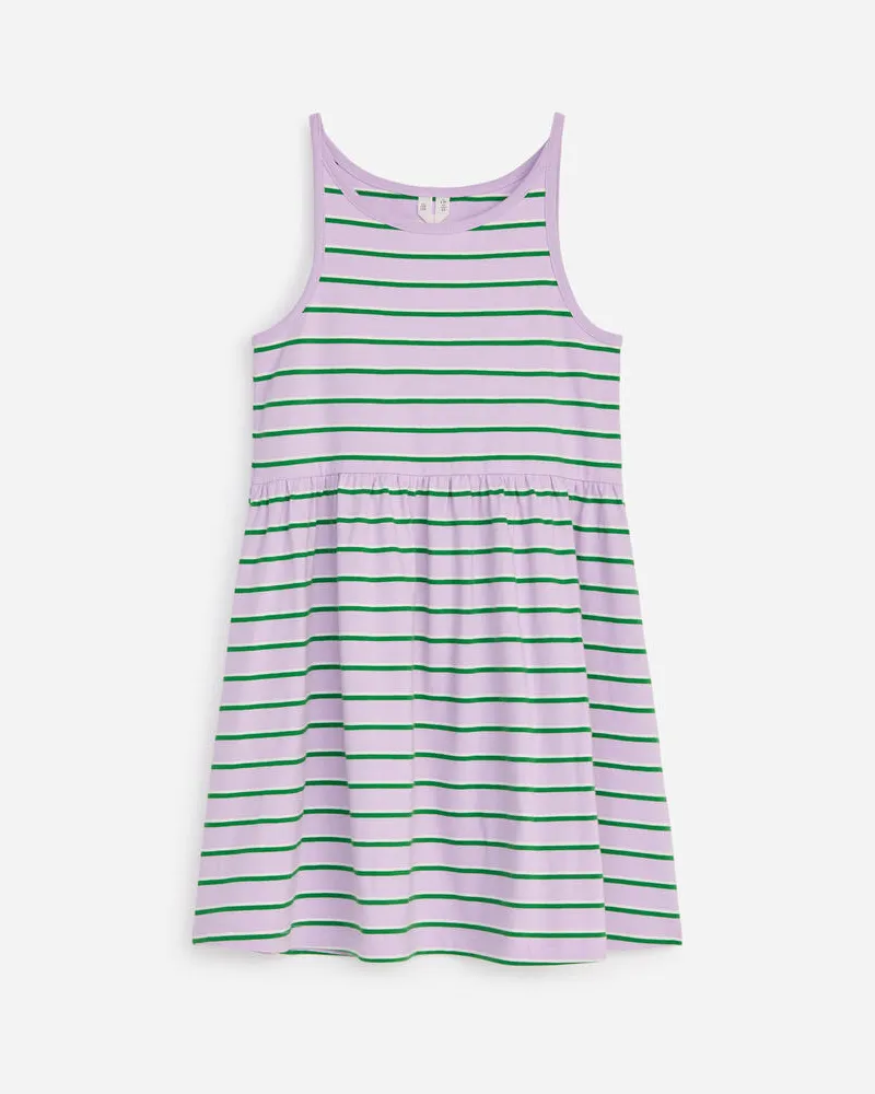 Arket Trägerkleid Aus Jersey -Lila Lila