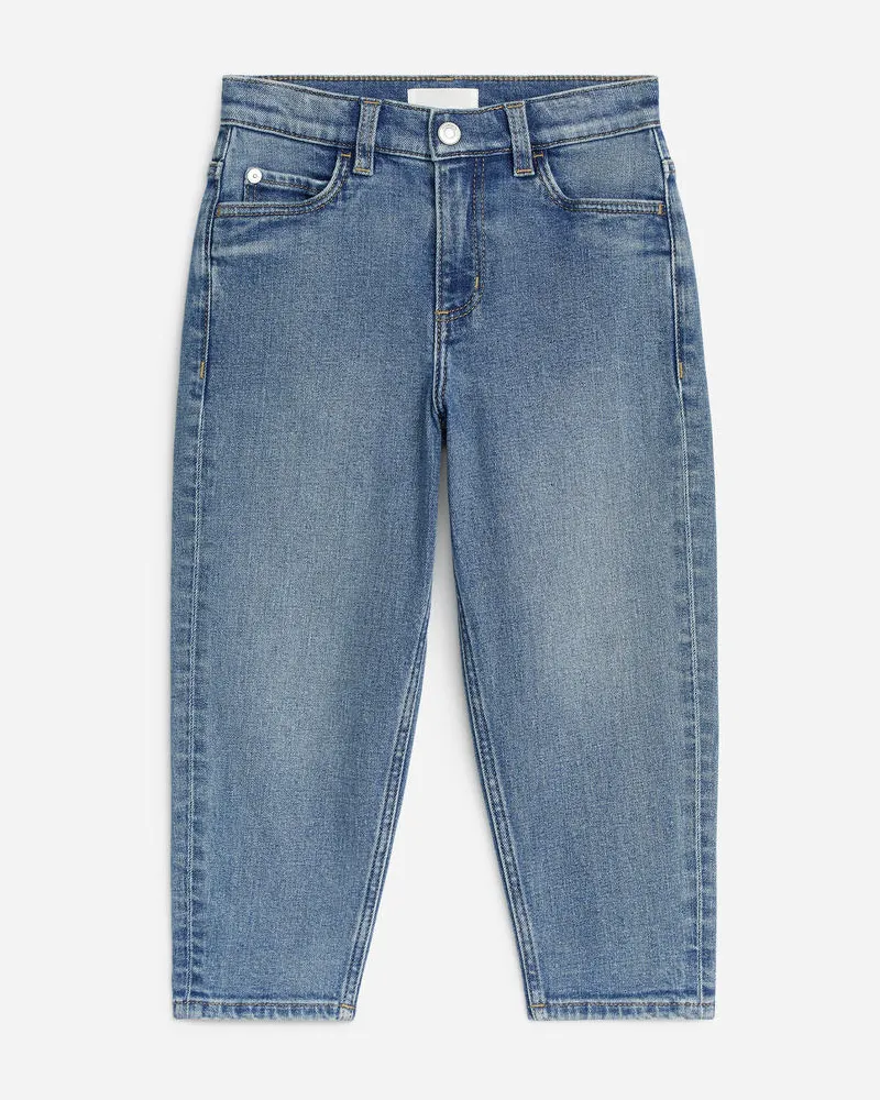 Arket Stretch-Jeans Mit Schmal Zulaufendem Bein -Blau Blau
