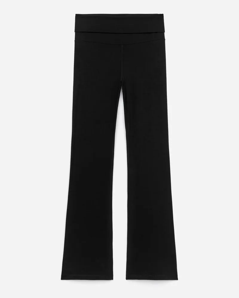 Arket Weiche Stretch-Leggings -Schwarz Schwarz