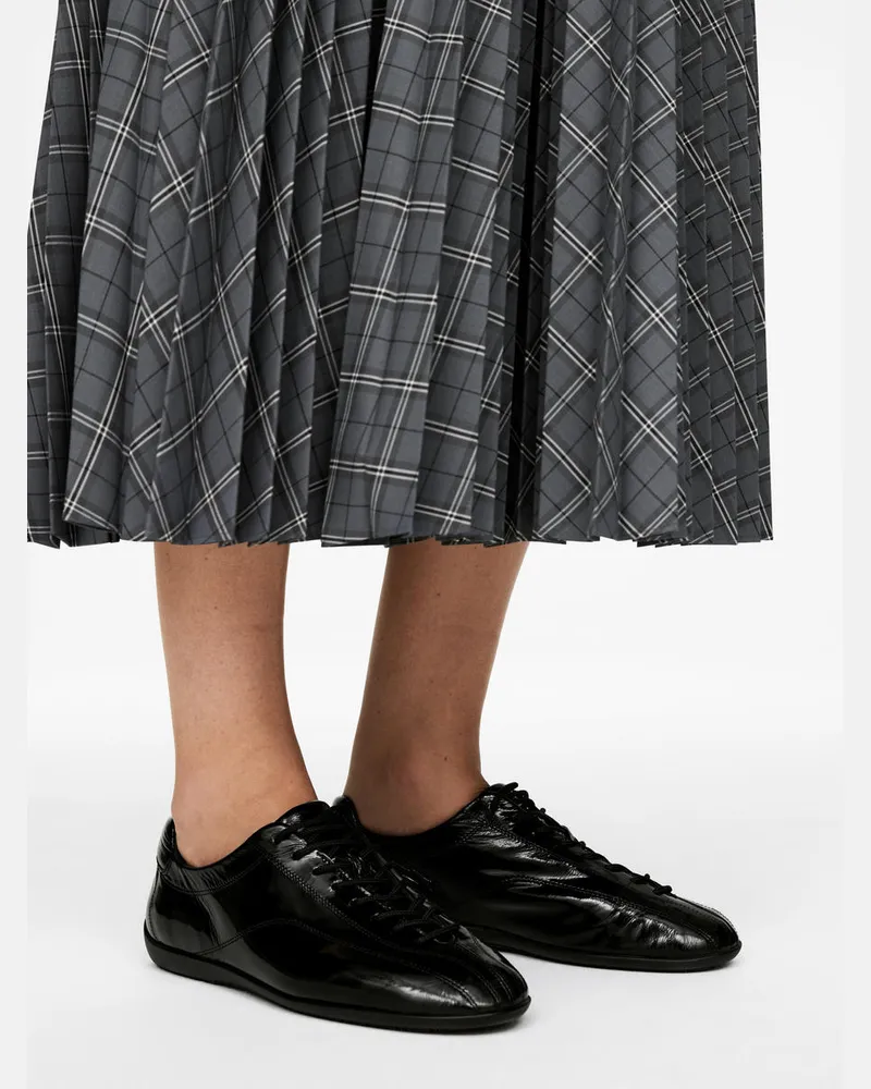 Arket Ledersneaker -Schwarz Schwarz