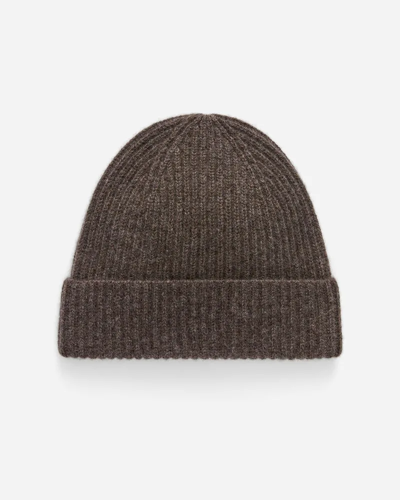 Arket Beanie Aus Kaschmir Und Wolle -Braun Braun