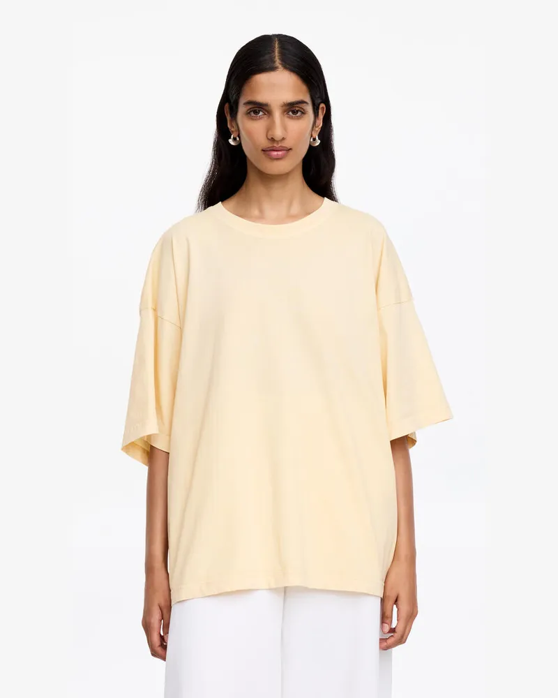 Arket Oversize-T-Shirt -Gelb Gelb