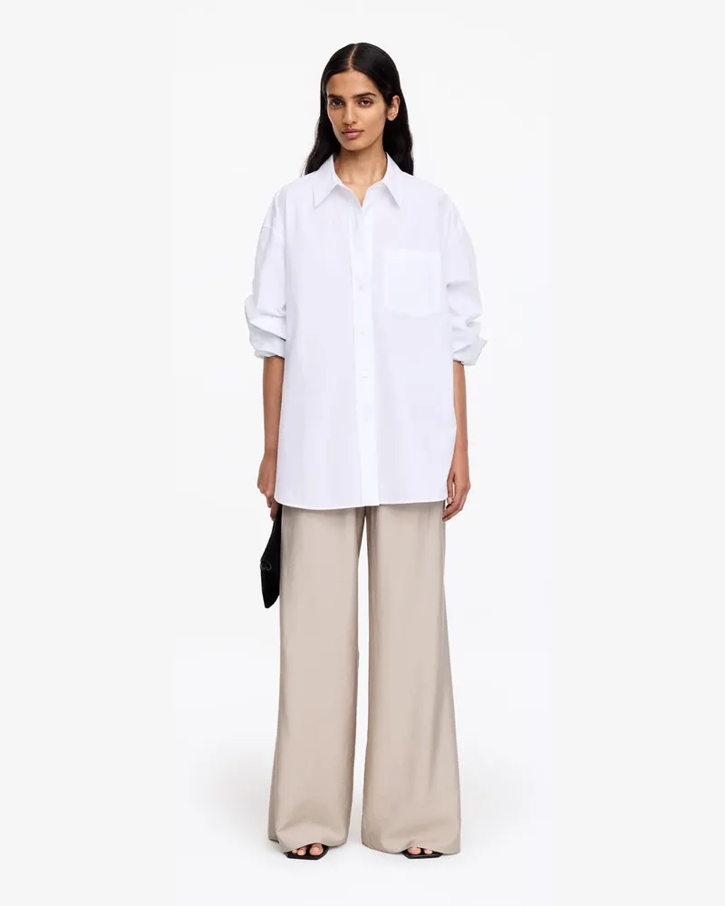 Arket Weite Hose -Beige Beige