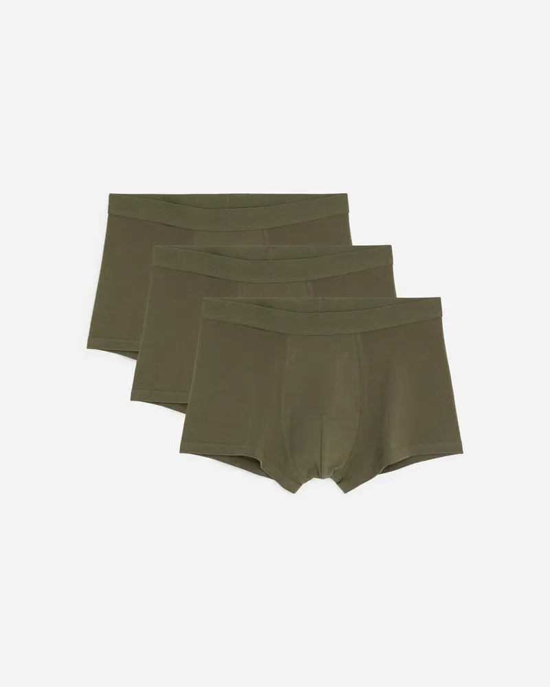 Arket Boxer Aus Jersey 3er-Set -Grün Grün