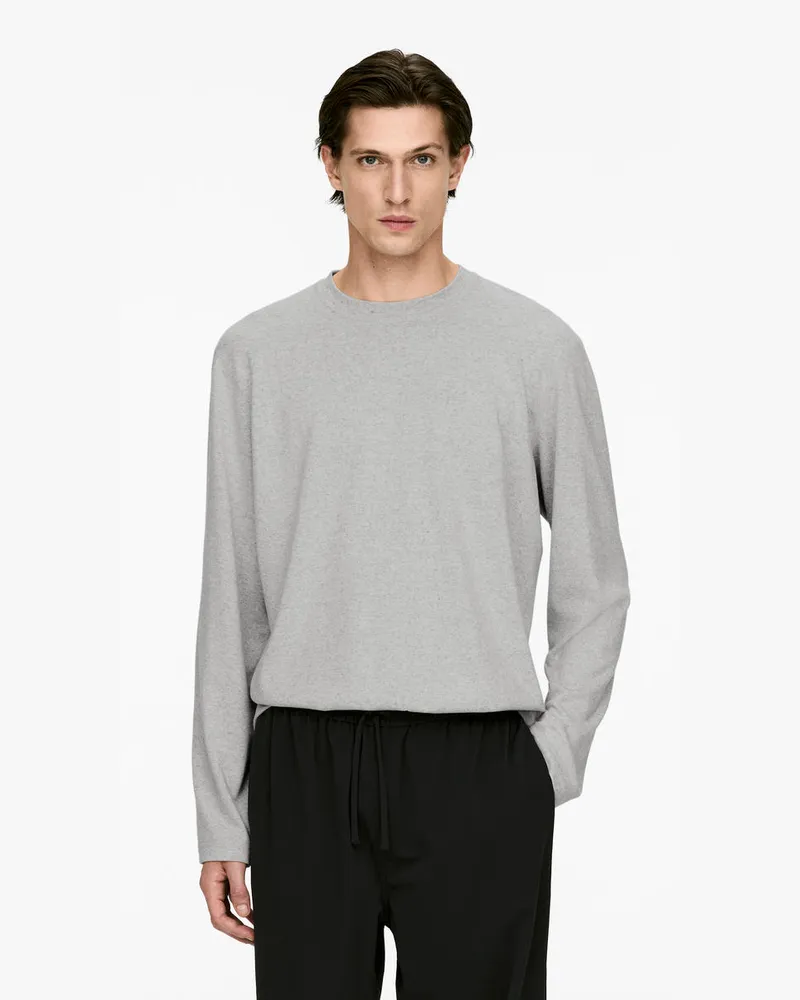 Arket Langarmshirt -Grau Grau