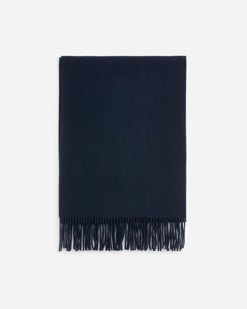 Arket XXL-Wollschal -Blau Blau