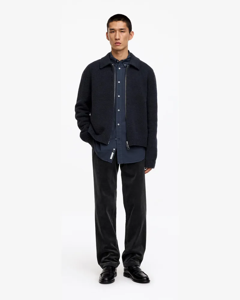 Arket Cordhose Mit Normaler Passform -Grau Grau