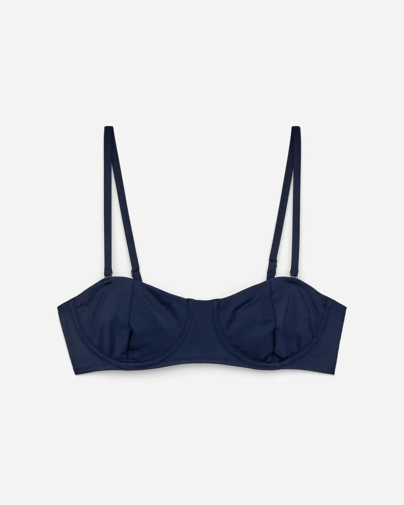 Arket Bandeau-Bikinioberteil -Blau Blau