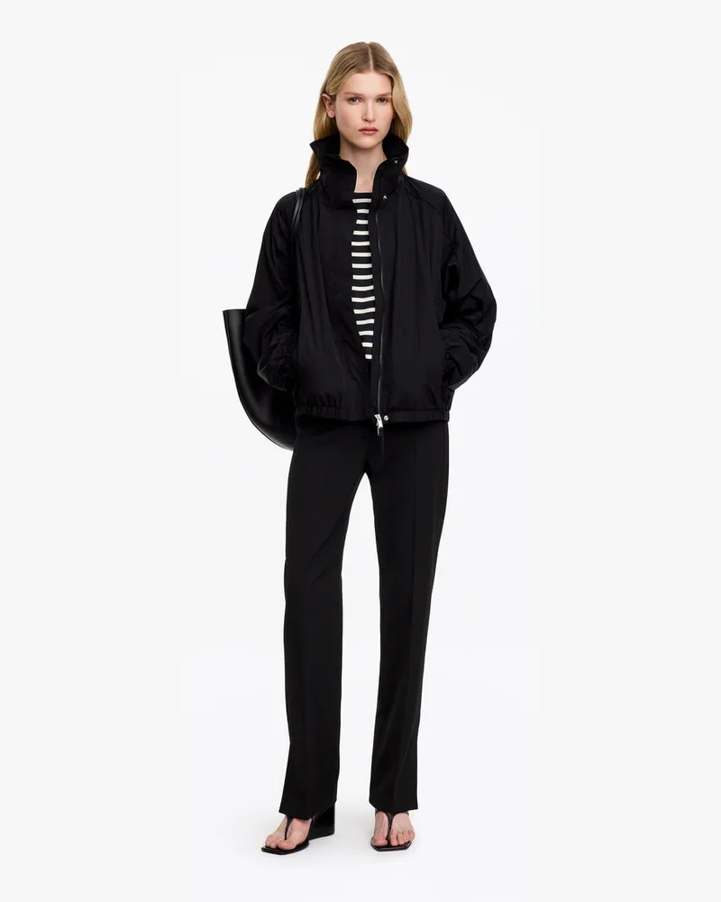 Arket Schmale Elegante Hose -Schwarz Schwarz
