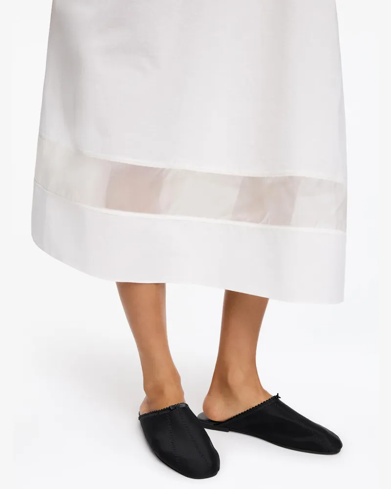 Arket ARKET Und Laila Gohar Hausschuh Aus Mesh -Blau Blau