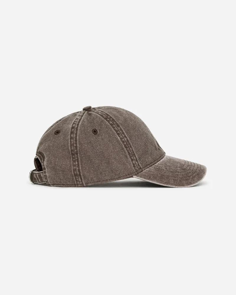 Arket Cap Aus Gewaschener Baumwolle -Braun Braun
