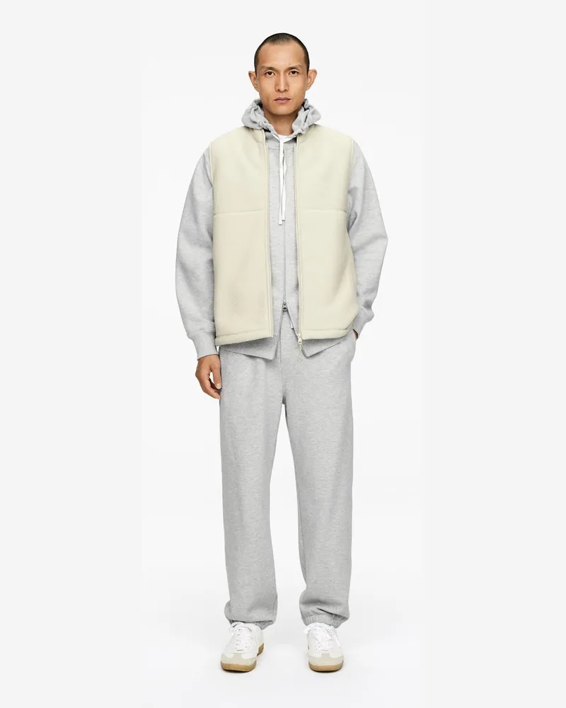 Arket Fleece-Weste Von Active -Beige Beige