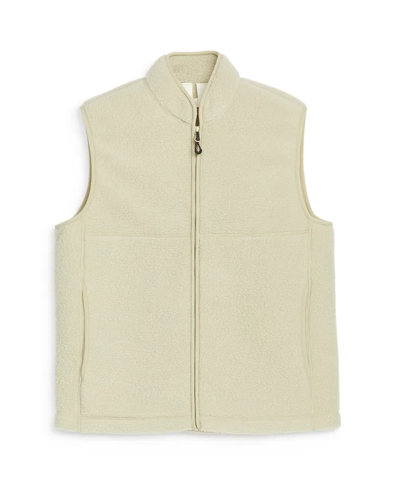 Arket Fleece-Weste Von Active -Beige Beige