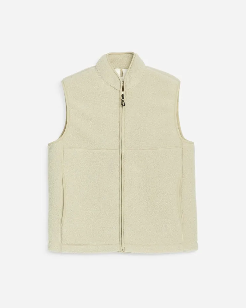 Arket Fleece-Weste Von Active -Beige Beige