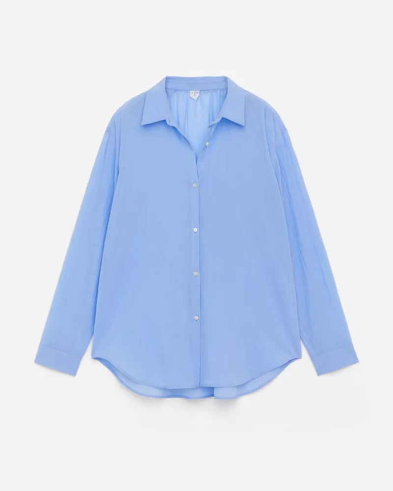 Arket Voilehemd -Blau Blau