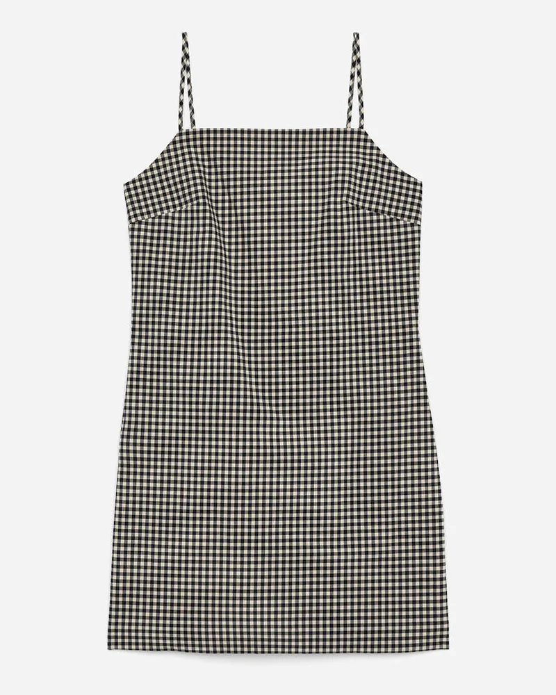 Arket Minikleid Mit Vichykaro -Blau Blau