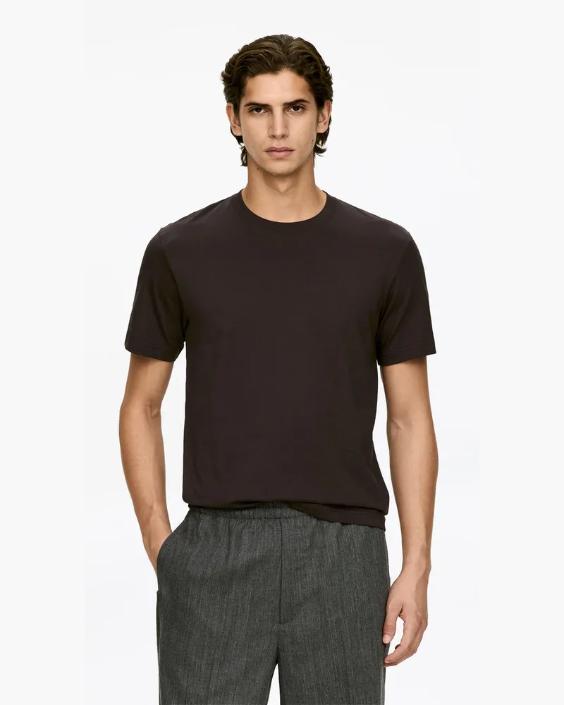 Arket T-Shirt Mit Normaler Passform 170 GSM -Braun Braun