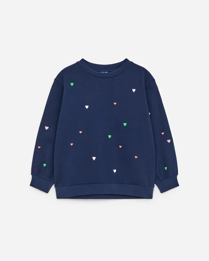 Arket Frottee-Sweatshirt -Blau Blau